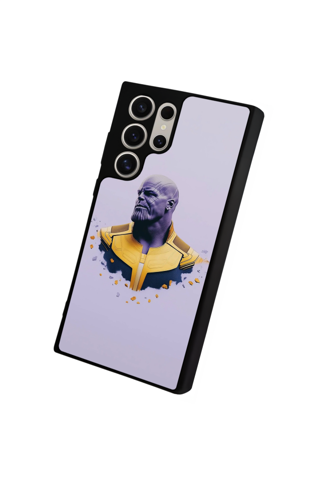Samsung Galaxy S22 Ultra Uyumlu Thanos Tasarımlı Glossy Premium Kılıf