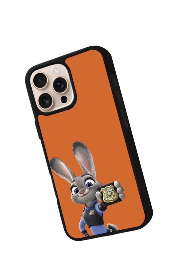 iPhone 15 Pro Max Uyumlu Zootropolis Tasarımlı Glossy Premium Kılıf