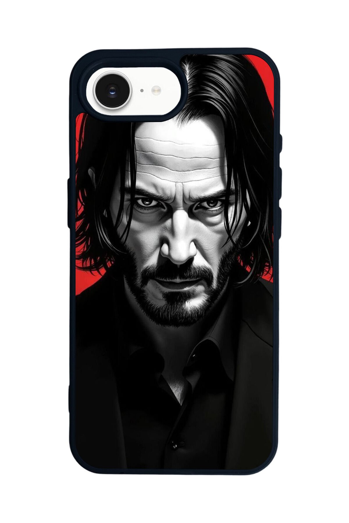 iPhone 16E Uyumlu JohnWick Tasarımlı Glossy Premium Kılıf