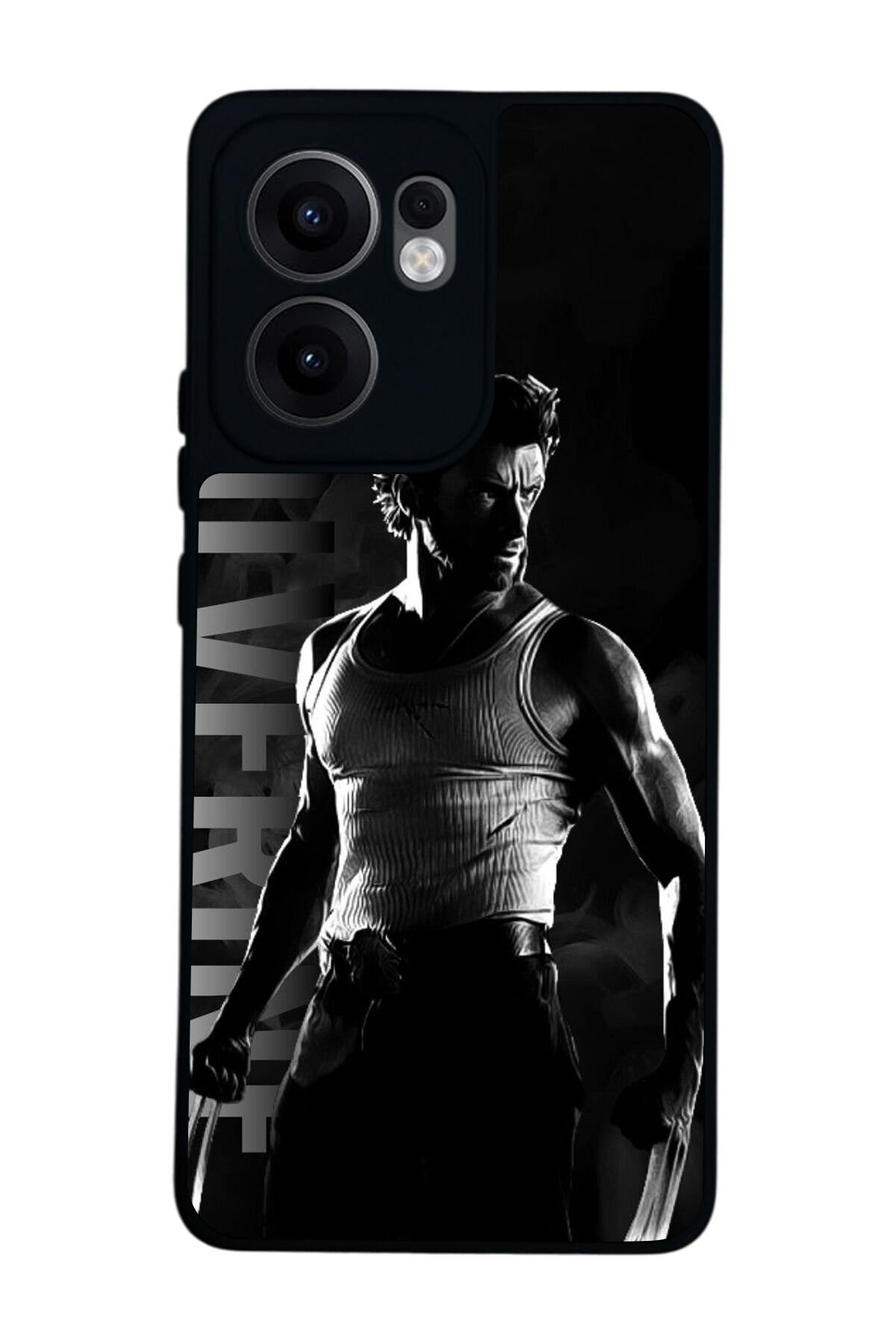 Oppo Reno 13F Uyumlu Wolverine Tasarımlı Glossy Premium Kılıf