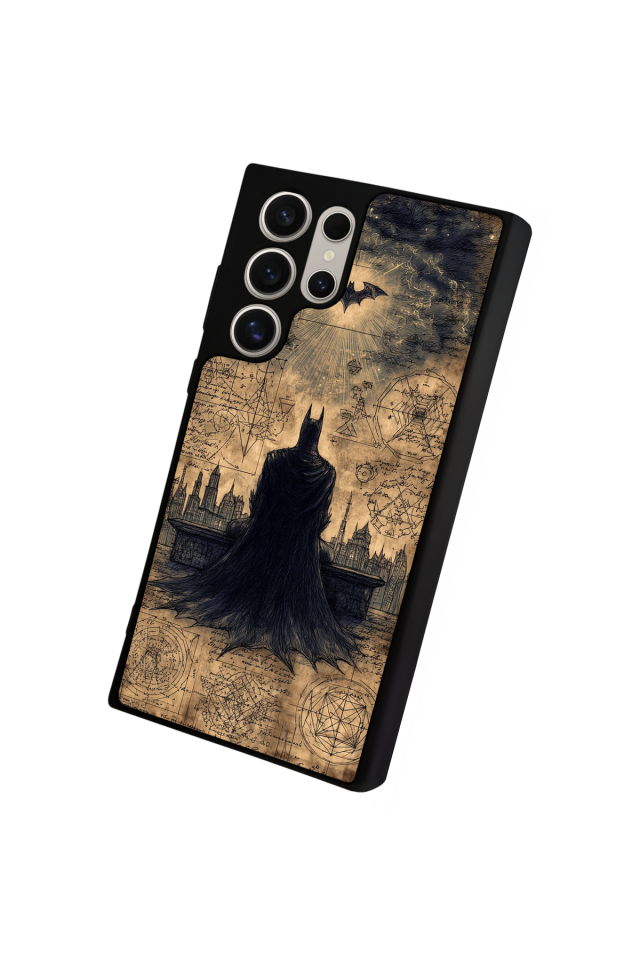 Samsung Galaxy S24 Ultra Uyumlu Batman Tasarımlı Glossy Premium Kılıf