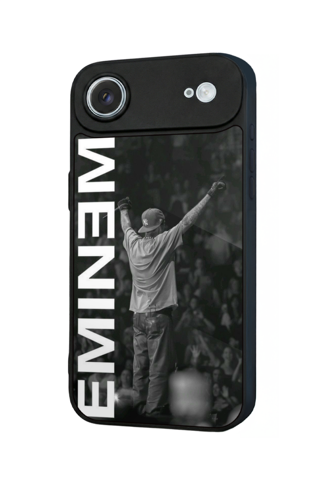 iPhone 17 Air Uyumlu Eminem Tasarımlı Glossy Premium Kılıf