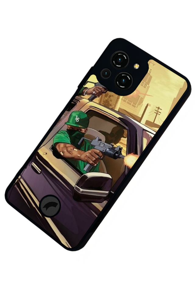 Reeder S23 Pro Max Uyumlu GTA Tasarımlı Glossy Premium Kılıf