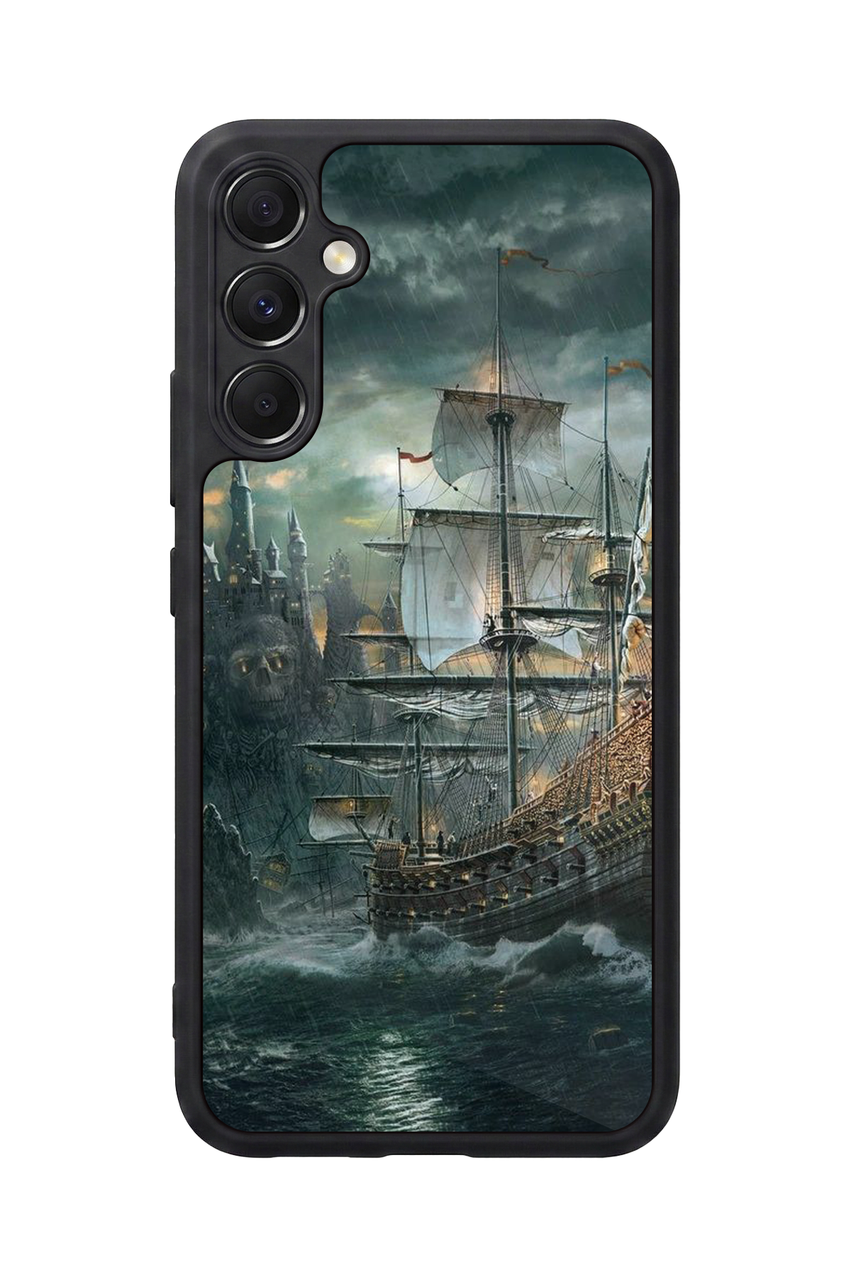 Samsung Galaxy M34 Uyumlu Korsan Tasarımlı Glossy Premium Kılıf