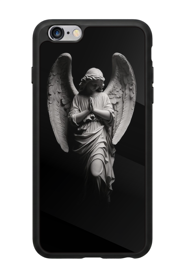 iPhone 6 Plus Uyumlu Melek Tasarımlı Glossy Premium Kılıf