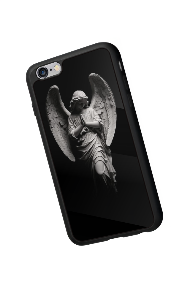 iPhone 6 Plus Uyumlu Melek Tasarımlı Glossy Premium Kılıf