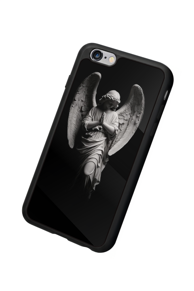 iPhone 6 Plus Uyumlu Melek Tasarımlı Glossy Premium Kılıf