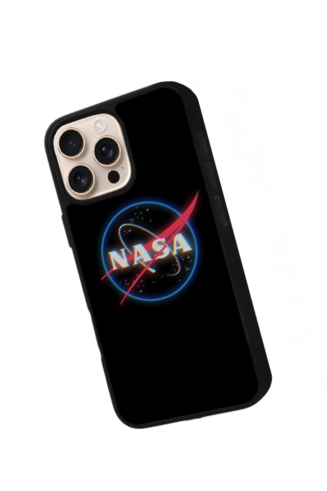 iPhone 16 Pro Uyumlu Nasa Tasarımlı Glossy Premium Kılıf