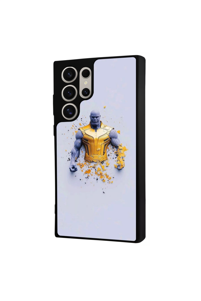 Samsung Galaxy S22 Ultra Uyumlu Thanos Tasarımlı Glossy Premium Kılıf