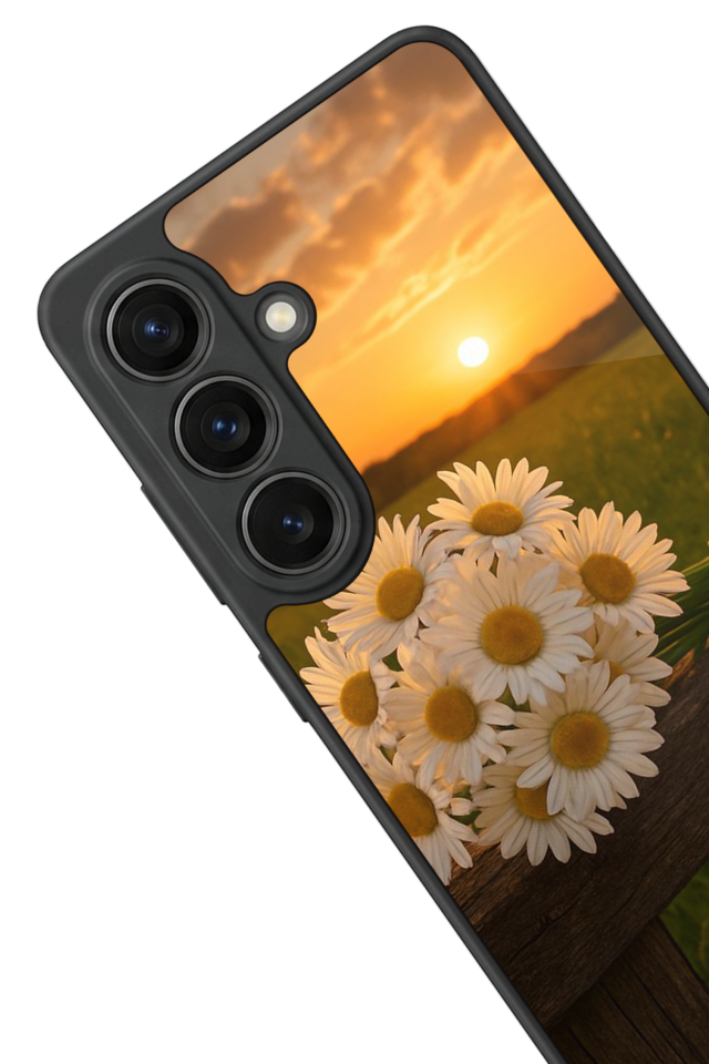 Samsung Galaxy S26 Uyumlu Cicek Tasarımlı Glossy Premium Kılıf