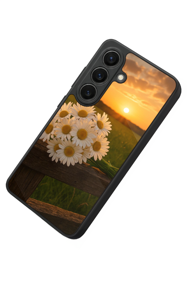 Samsung Galaxy S26 Uyumlu Cicek Tasarımlı Glossy Premium Kılıf