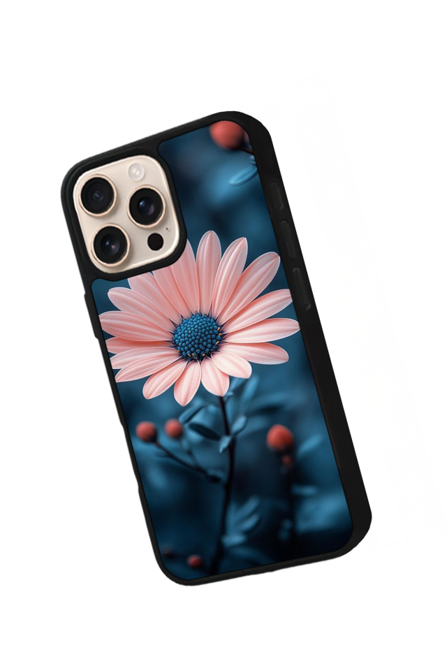 iPhone 14 Pro Max Uyumlu Cicek Tasarımlı Glossy Premium Kılıf