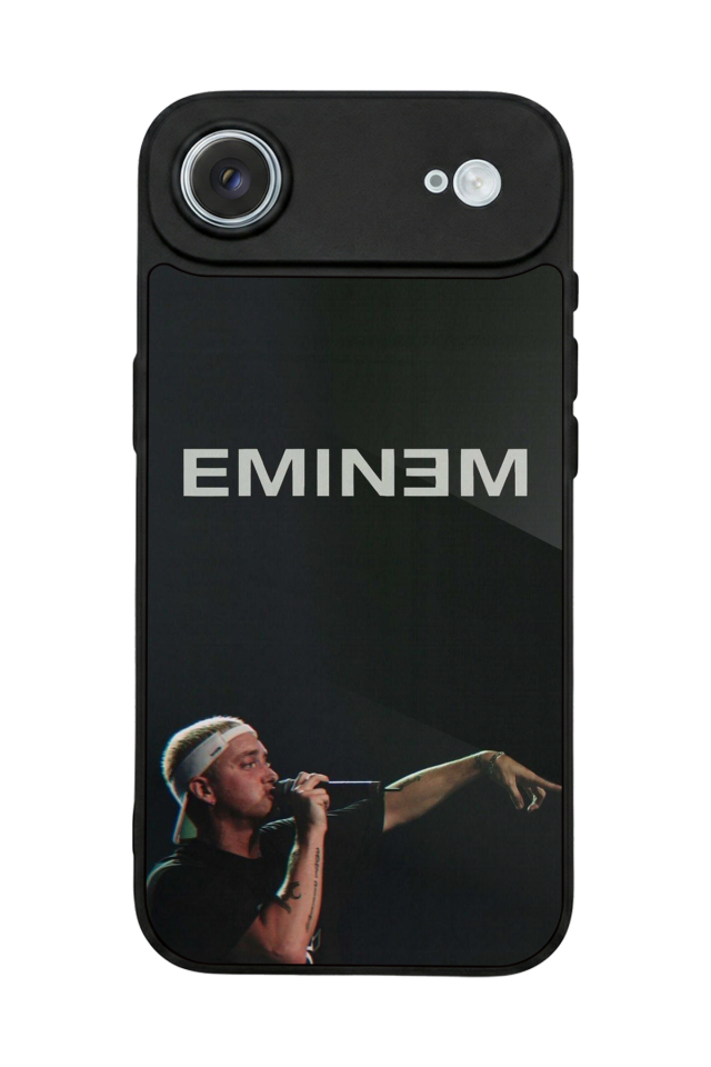 iPhone 17 Air Uyumlu Eminem Tasarımlı Glossy Premium Kılıf
