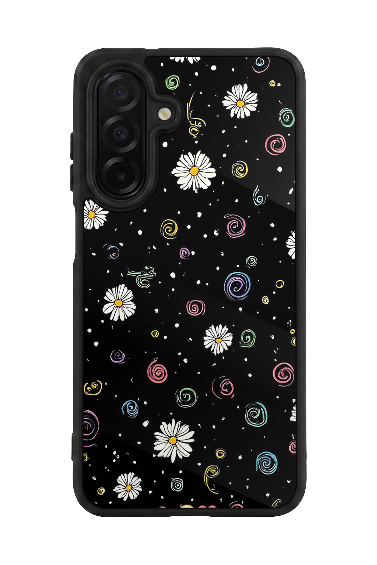Samsung Galaxy A56 Uyumlu Floral Tasarımlı Glossy Premium Kılıf