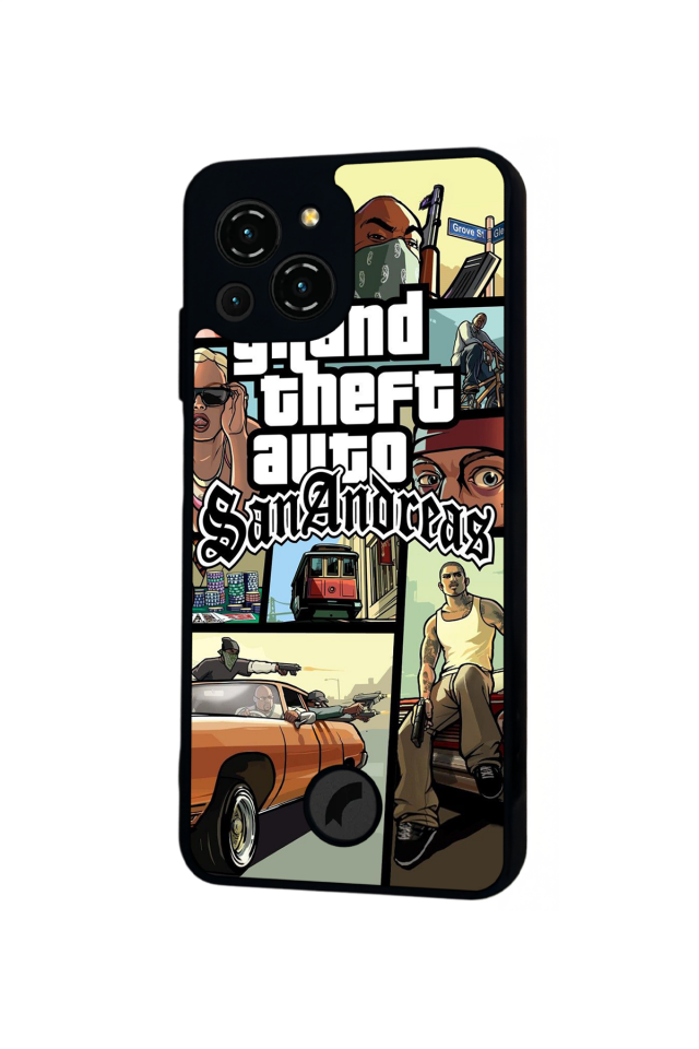 Reeder S23 Pro Max Uyumlu GTA Tasarımlı Glossy Premium Kılıf