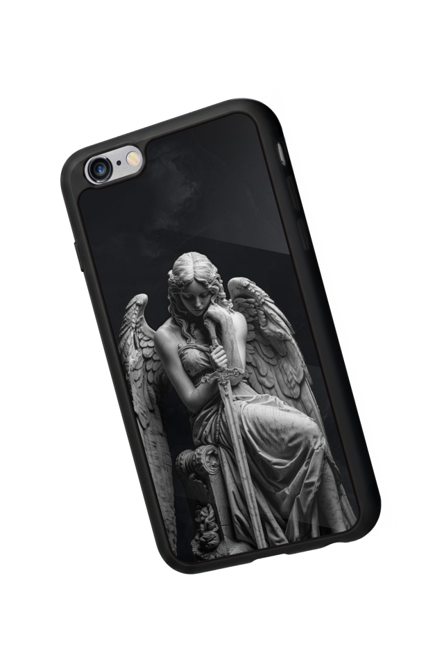 iPhone 6 Plus Uyumlu Melek Tasarımlı Glossy Premium Kılıf