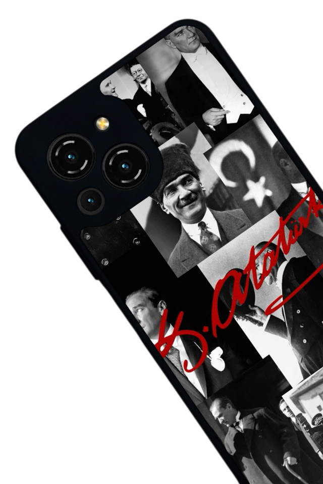 Reeder S23 Pro Max Uyumlu Mustafa Kemal Ataturk Tasarımlı Glossy Premium Kılıf