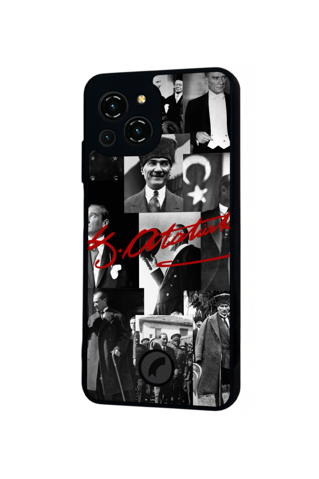 Reeder S23 Pro Max Uyumlu Mustafa Kemal Ataturk Tasarımlı Glossy Premium Kılıf