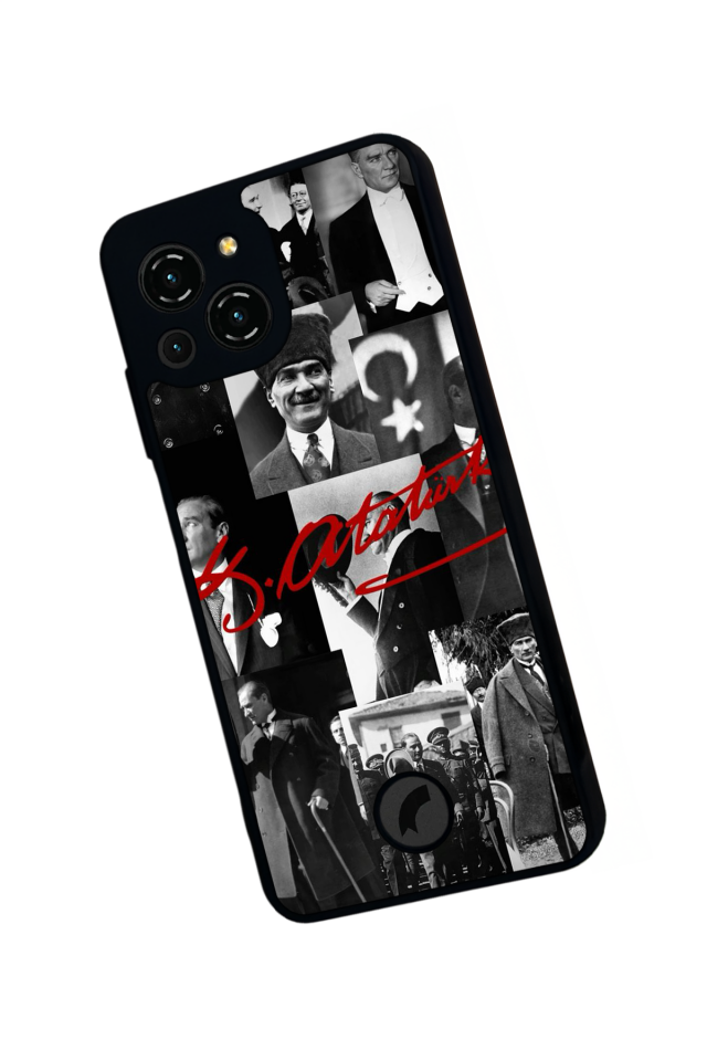 Reeder S23 Pro Max Uyumlu Mustafa Kemal Ataturk Tasarımlı Glossy Premium Kılıf