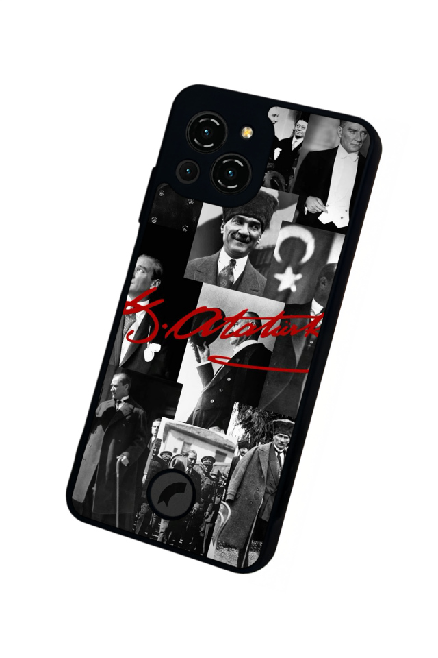 Reeder S23 Pro Max Uyumlu Mustafa Kemal Ataturk Tasarımlı Glossy Premium Kılıf
