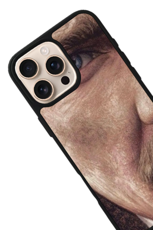 iPhone 16 Pro Uyumlu Mustafa Kemal Ataturk Tasarımlı Glossy Premium Kılıf