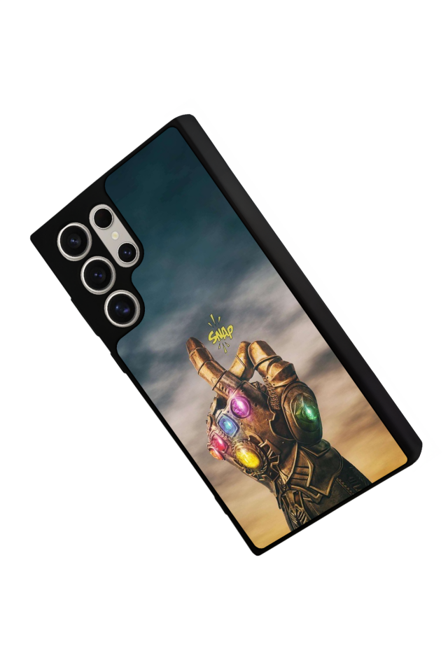 Samsung Galaxy S22 Ultra Uyumlu Thanos Tasarımlı Glossy Premium Kılıf