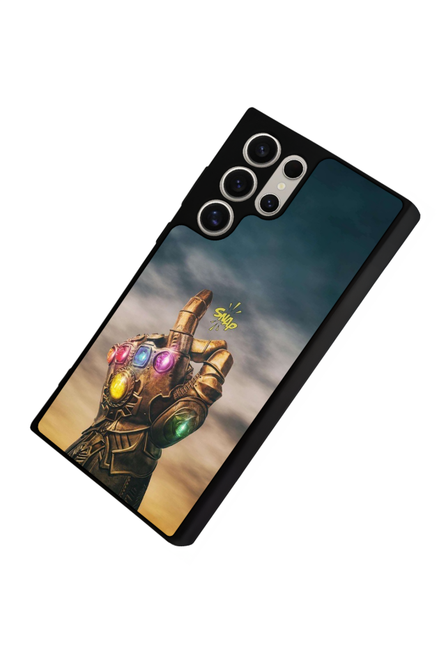 Samsung Galaxy S22 Ultra Uyumlu Thanos Tasarımlı Glossy Premium Kılıf