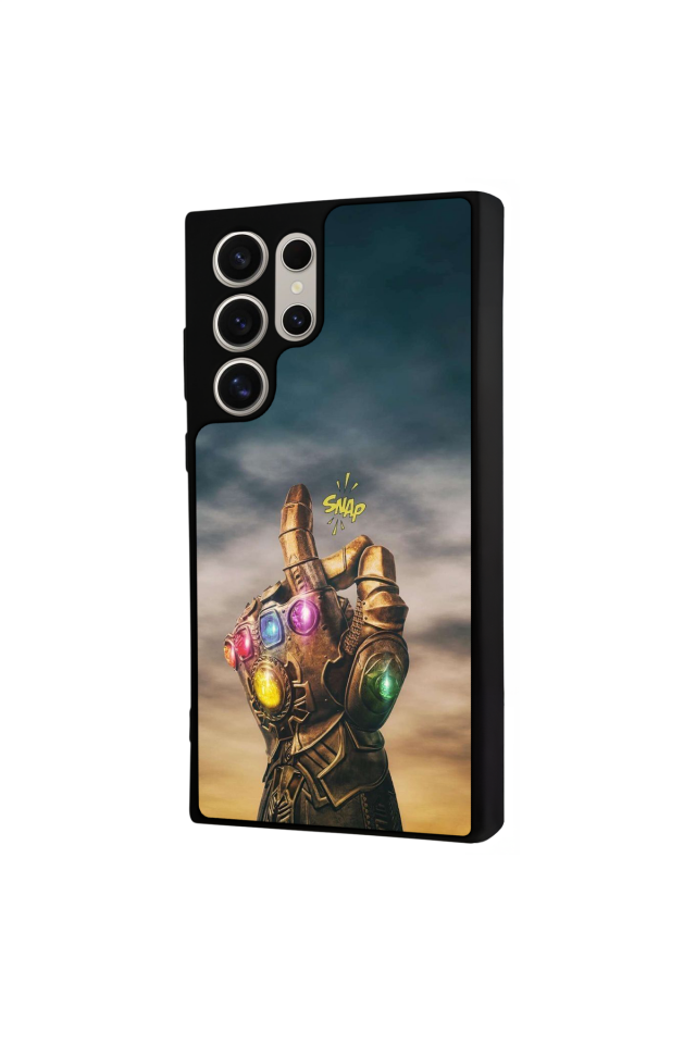 Samsung Galaxy S22 Ultra Uyumlu Thanos Tasarımlı Glossy Premium Kılıf