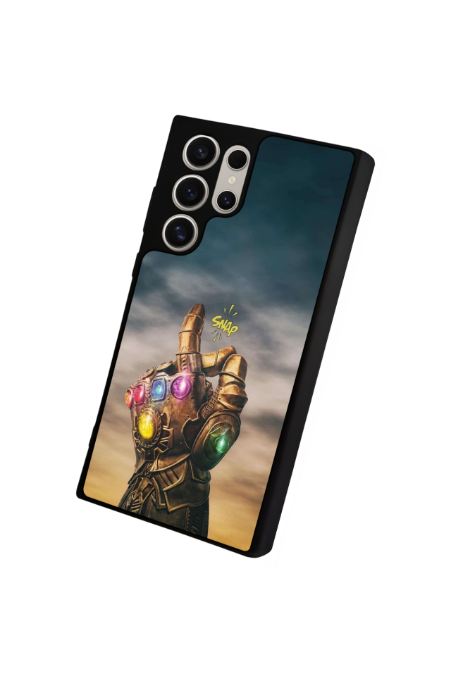 Samsung Galaxy S22 Ultra Uyumlu Thanos Tasarımlı Glossy Premium Kılıf