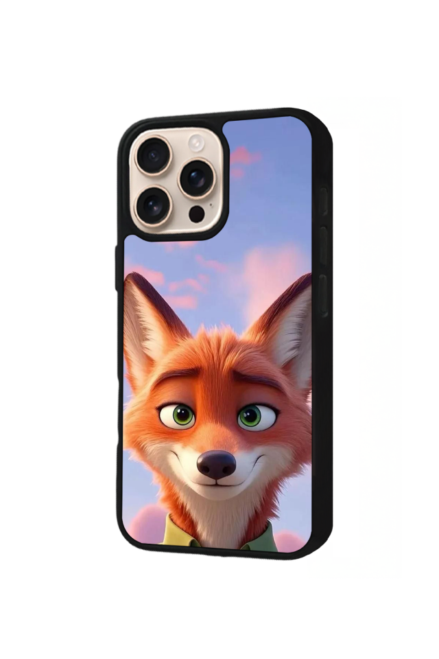 iPhone 15 Pro Max Uyumlu Zootropolis Tasarımlı Glossy Premium Kılıf