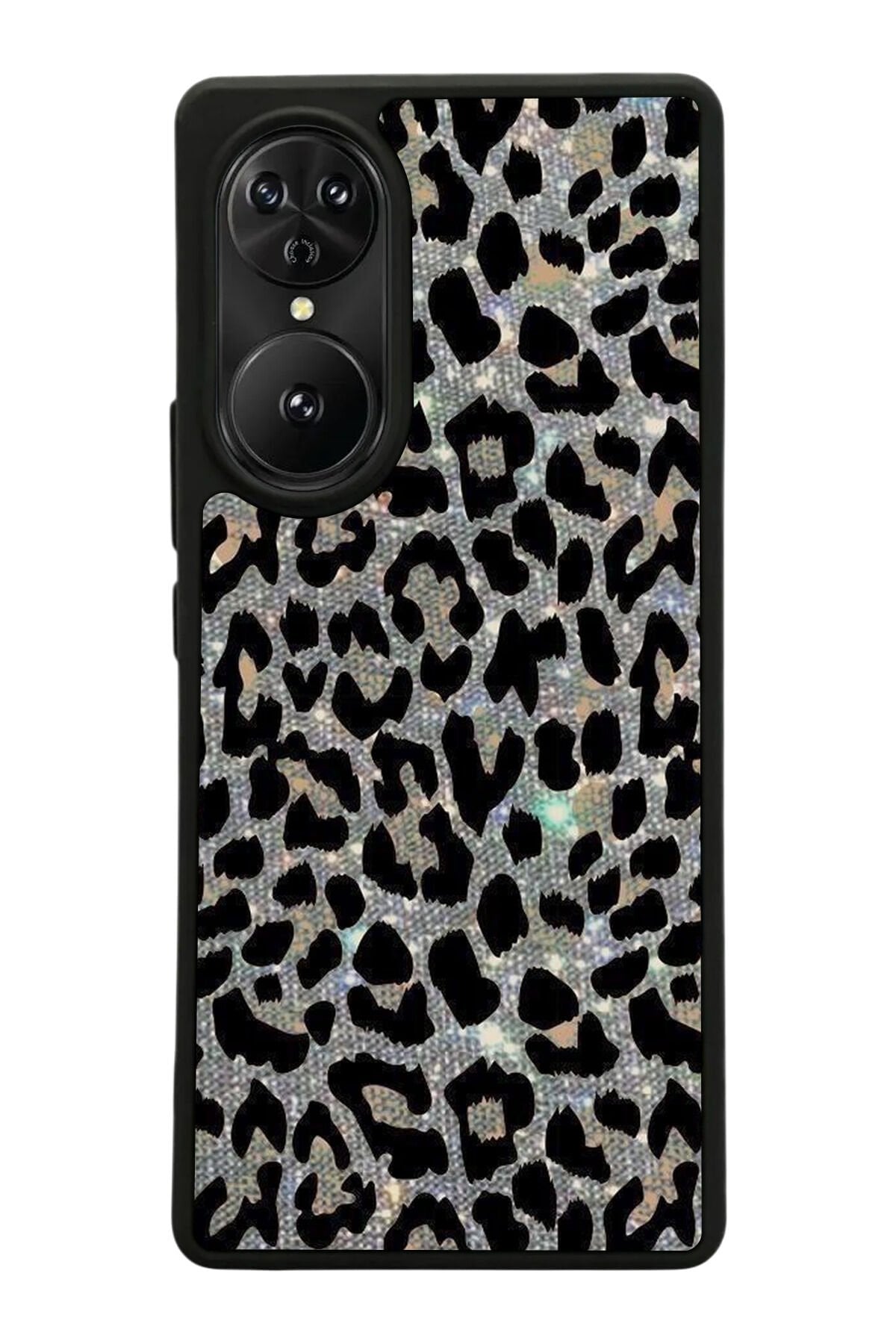 Reeder S19 Max Pro S EDGE Uyumlu Hologram Leopar Tasarımlı Glossy Premium Kılıf