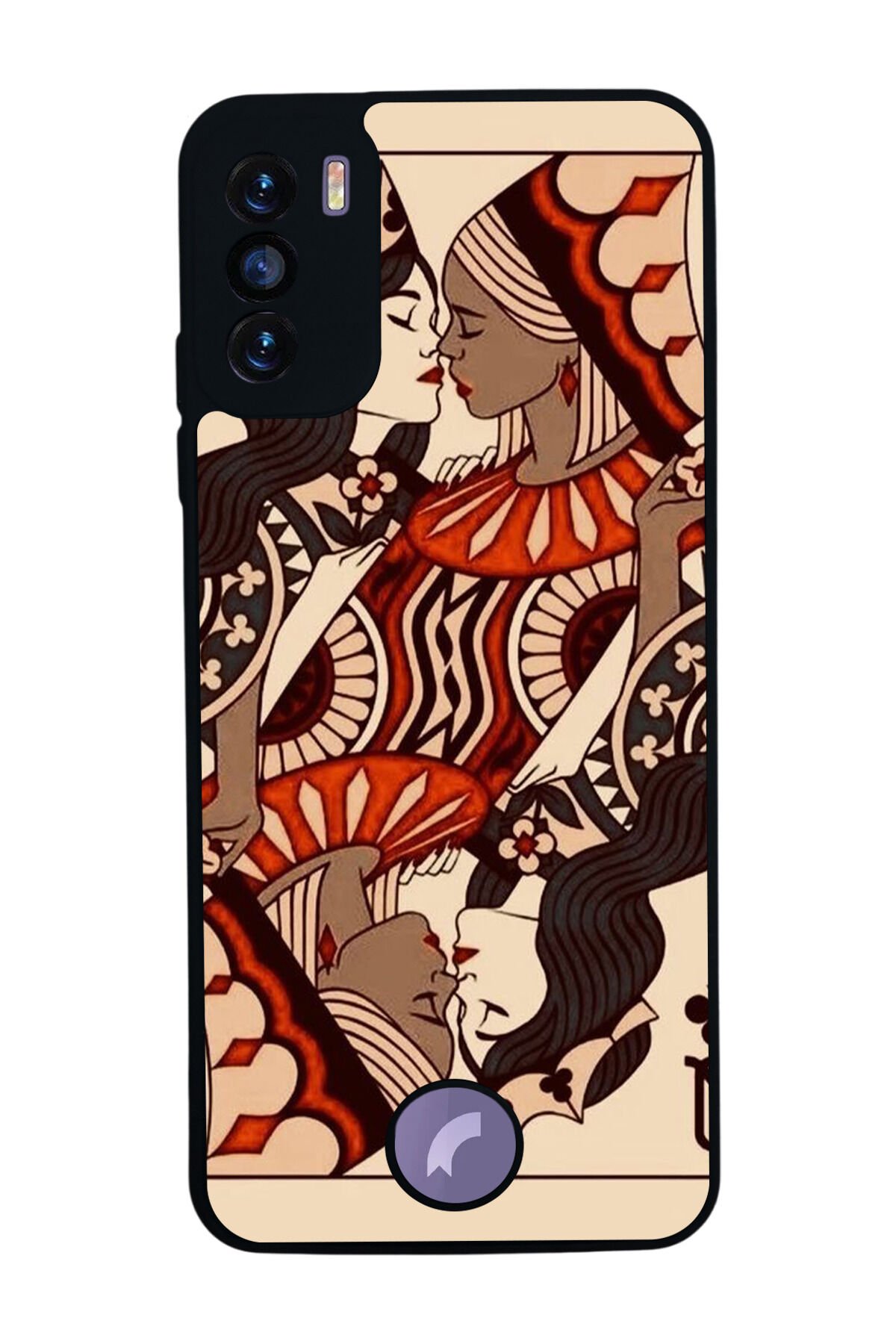 Reeder S19 Max Pro S Uyumlu Kalp Love Tasarımlı Glossy Premium Kılıf