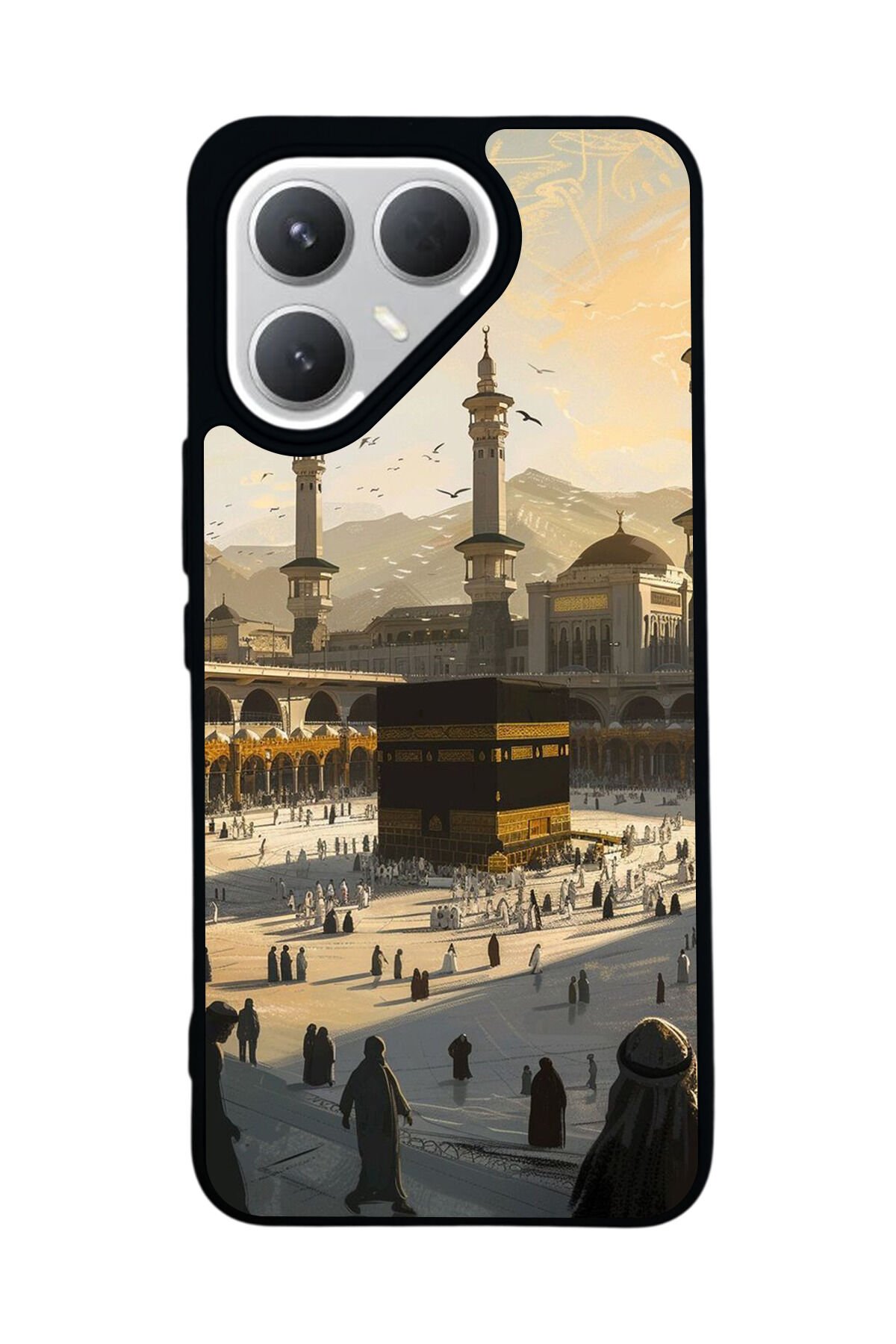 Tecno Pova 7 Pro Mat Uyumlu Siyah Kılıf – Yumuşak Silikon, Koruyucu, Şok Emici Kapak