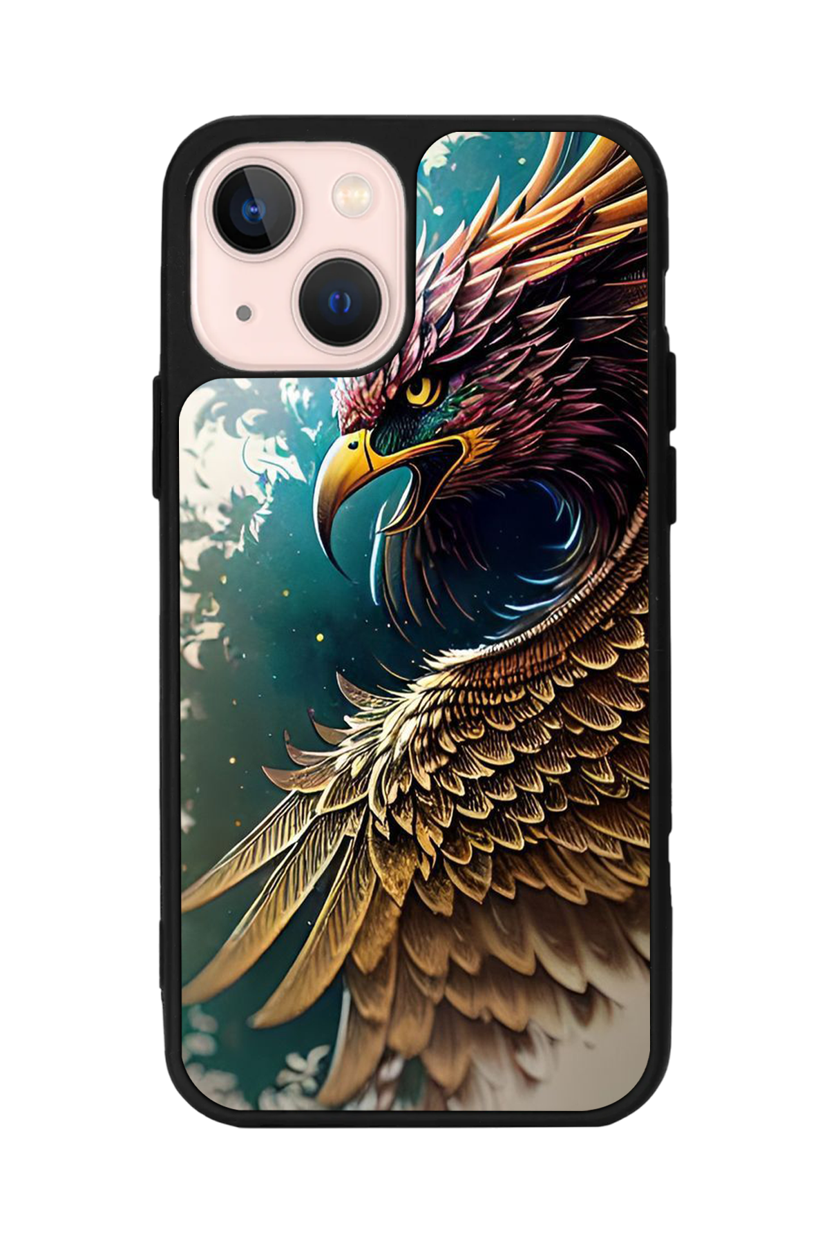 iPhone 13 Mini Uyumlu Besiktas Tasarımlı Glossy Premium Kılıf