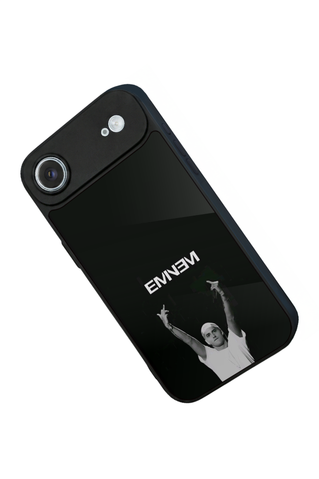 iPhone 17 Air Uyumlu Eminem Tasarımlı Glossy Premium Kılıf