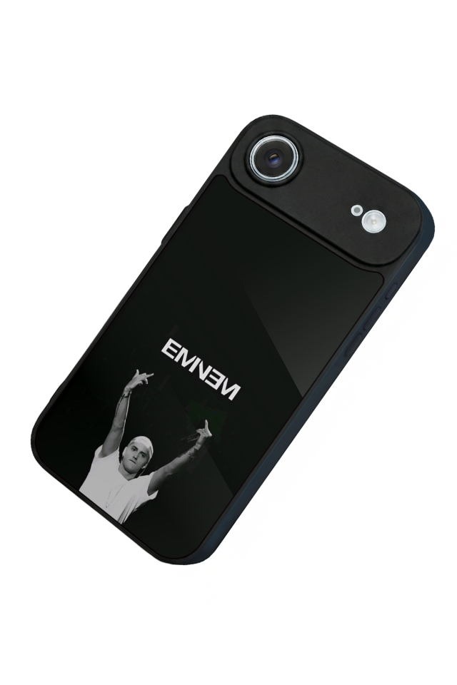 iPhone 17 Air Uyumlu Eminem Tasarımlı Glossy Premium Kılıf
