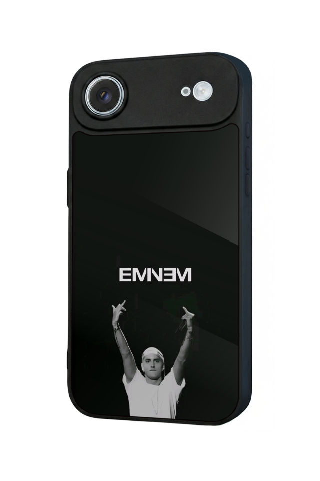 iPhone 17 Air Uyumlu Eminem Tasarımlı Glossy Premium Kılıf