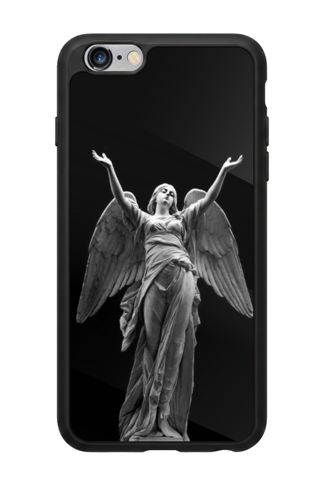 iPhone 6 Plus Uyumlu Melek Tasarımlı Glossy Premium Kılıf