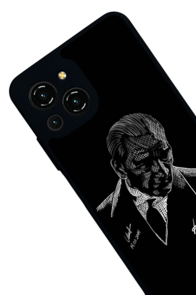 Reeder S23 Pro Max Uyumlu Mustafa Kemal Ataturk Tasarımlı Glossy Premium Kılıf