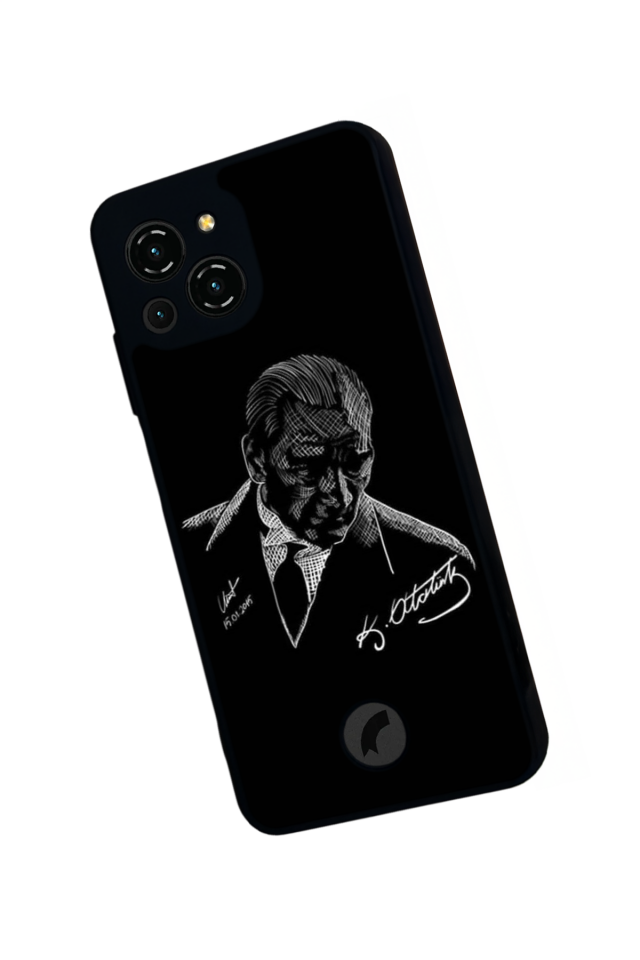 Reeder S23 Pro Max Uyumlu Mustafa Kemal Ataturk Tasarımlı Glossy Premium Kılıf