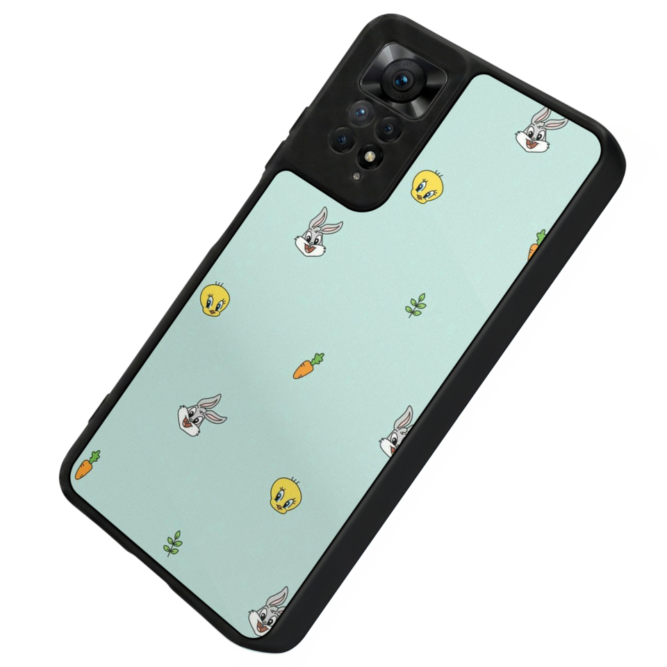 Xiaomi Redmi Note 12 Pro Uyumlu Tweety Tasarımlı Glossy Premium Kılıf