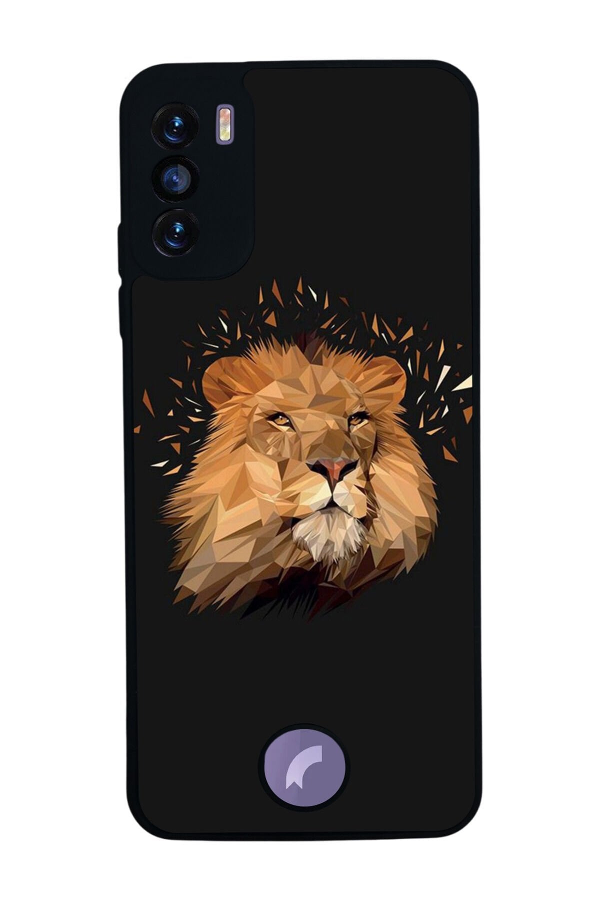 Reeder S19 Max Pro S Uyumlu Aslan Tasarımlı Glossy Premium Kılıf