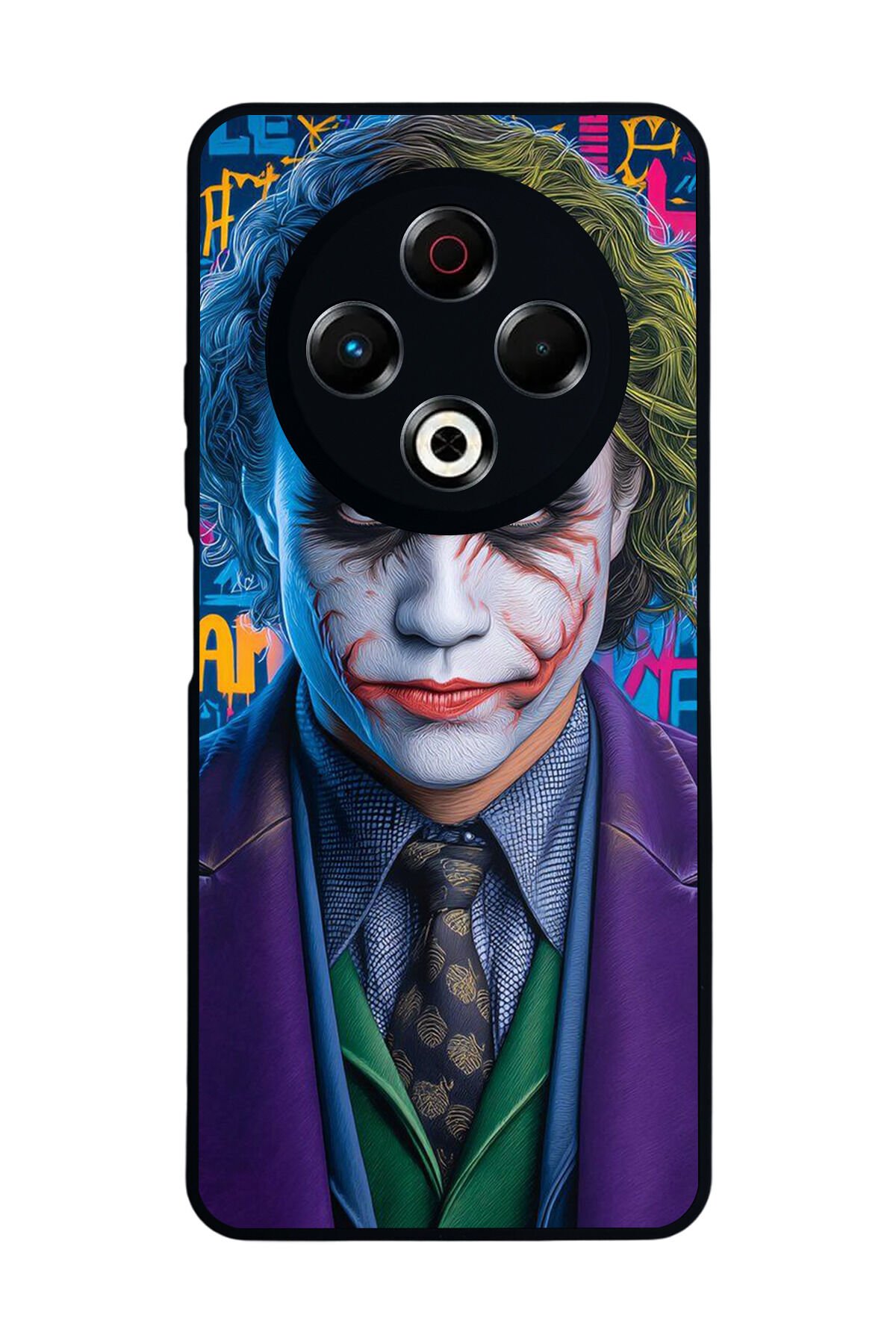 Tecno Spark 30 Uyumlu Joker Tasarımlı Glossy Premium Kılıf
