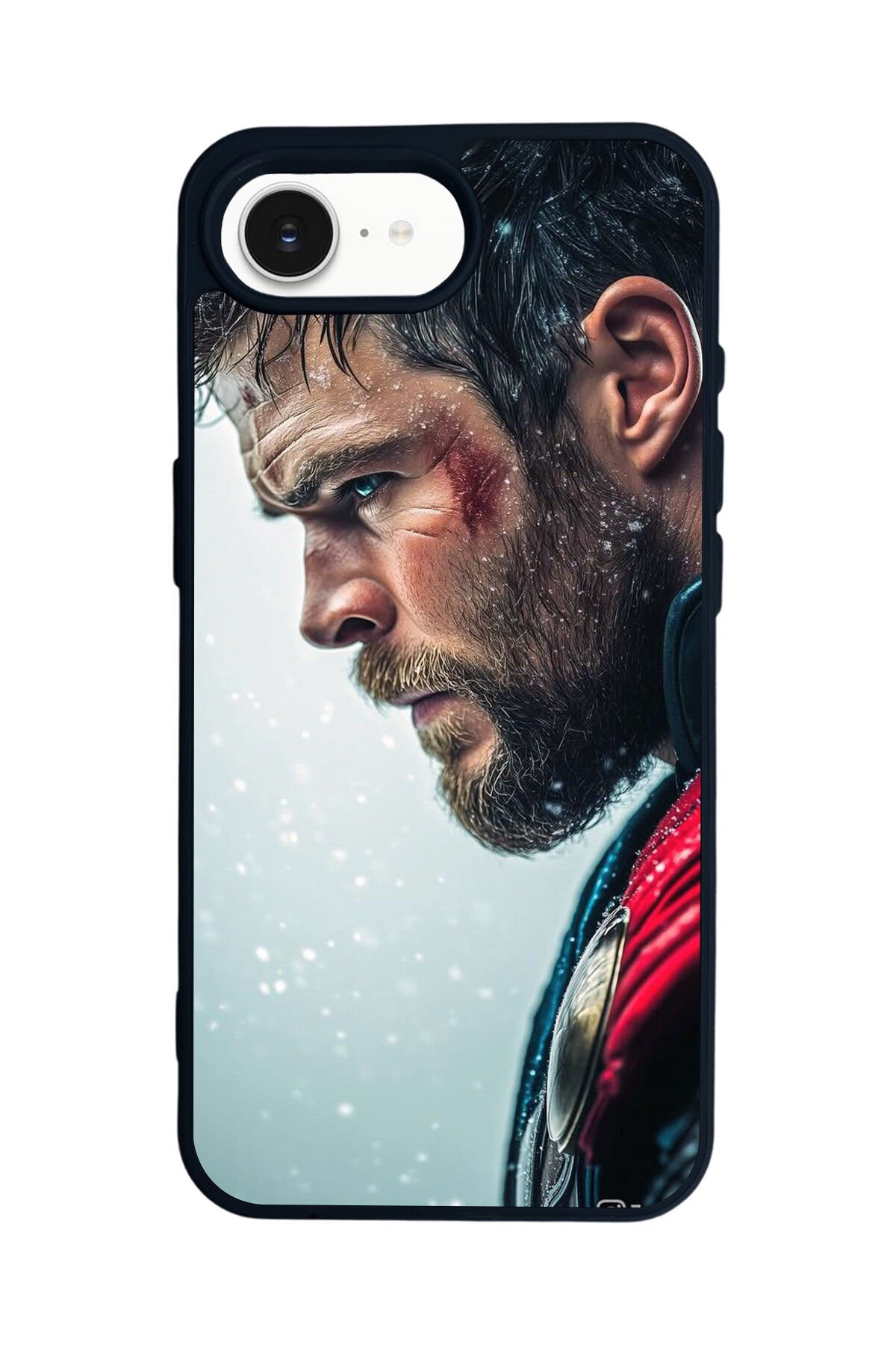 iPhone 16E Uyumlu Thor Tasarımlı Glossy Premium Kılıf