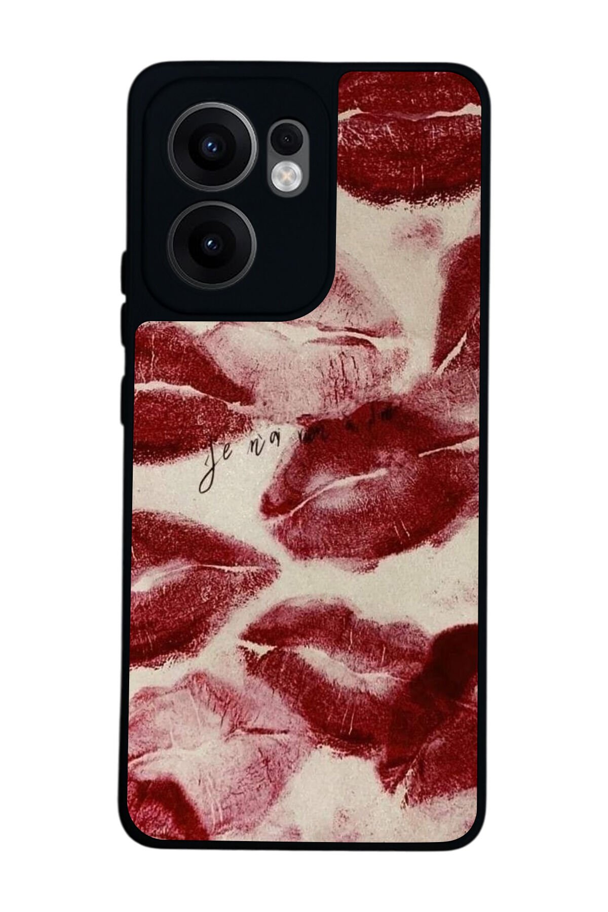 Oppo Reno 13F Uyumlu Dudak Tasarımlı Glossy Premium Kılıf