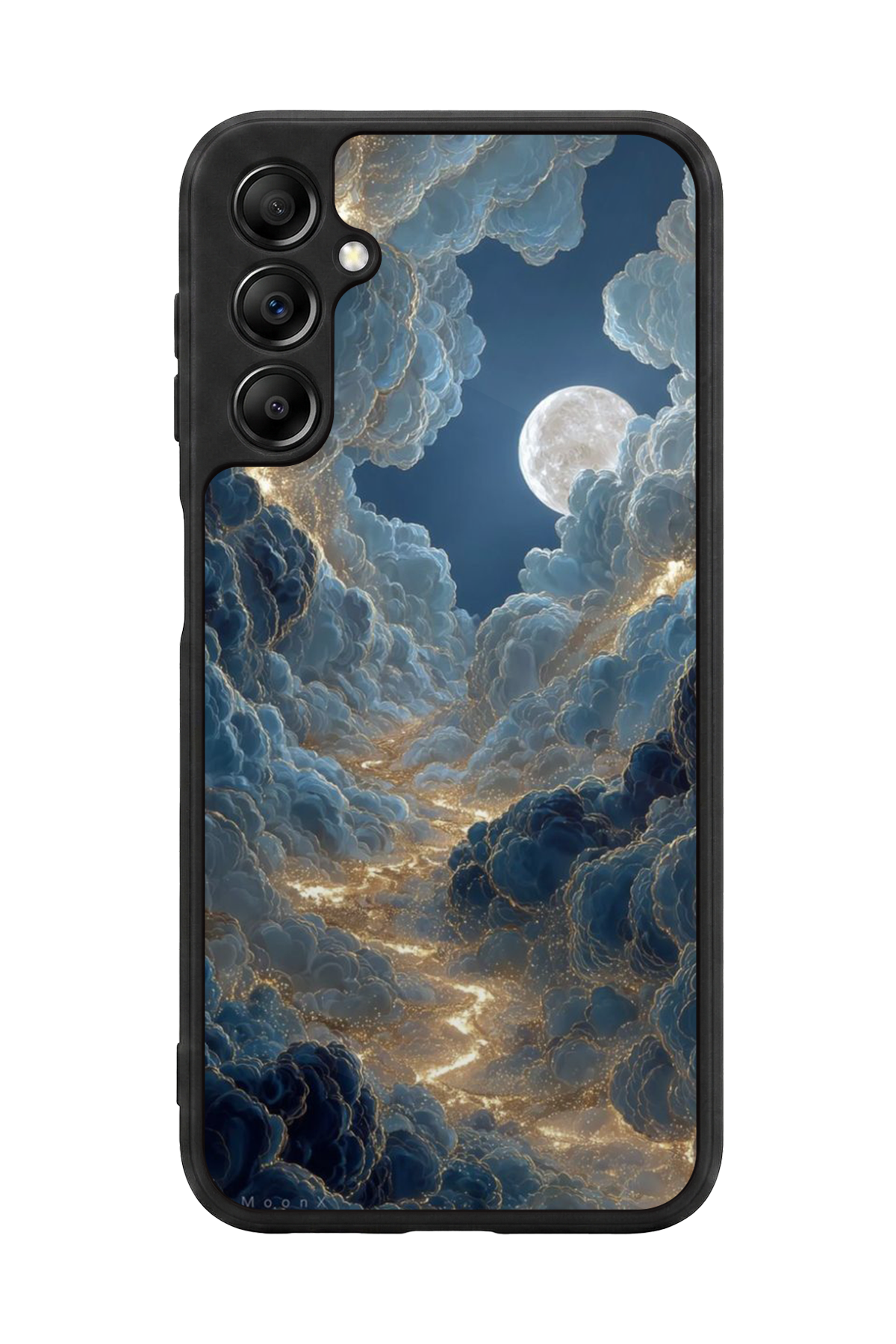 Samsung Galaxy A14 Uyumlu Ay Tasarımlı Glossy Premium Kılıf