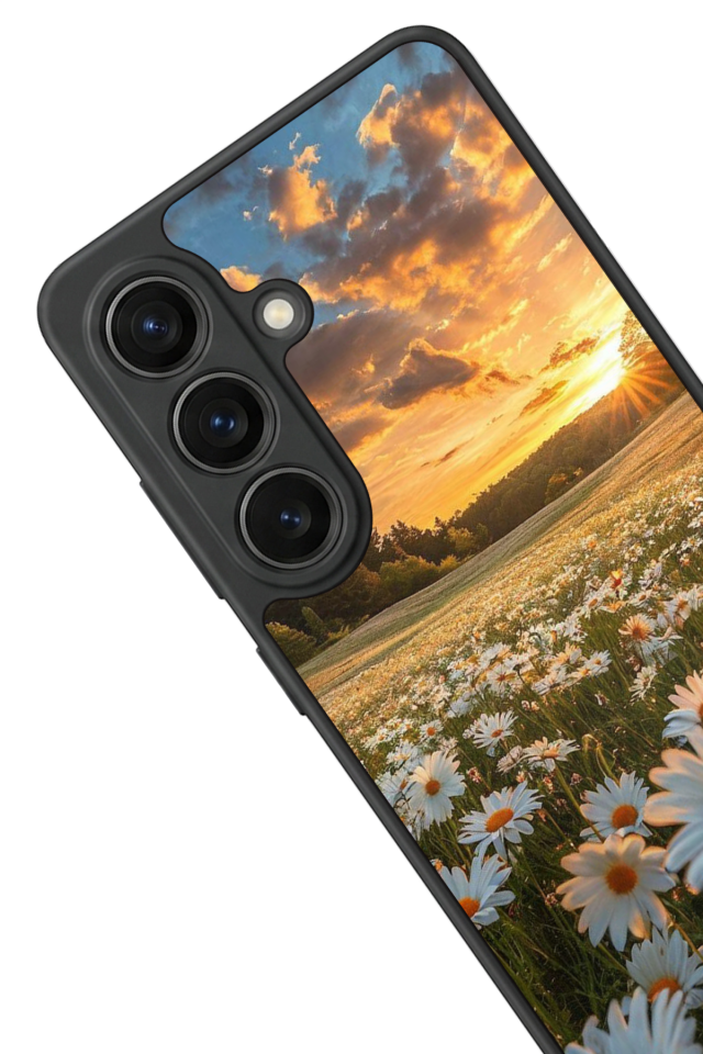 Samsung Galaxy S26 Uyumlu Cicek Tasarımlı Glossy Premium Kılıf