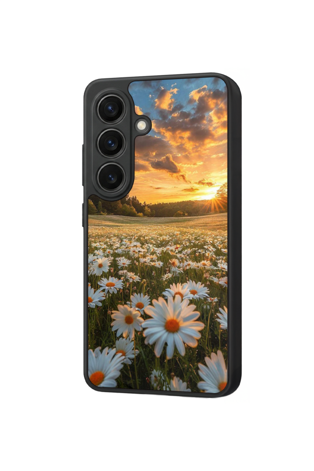 Samsung Galaxy S26 Uyumlu Cicek Tasarımlı Glossy Premium Kılıf