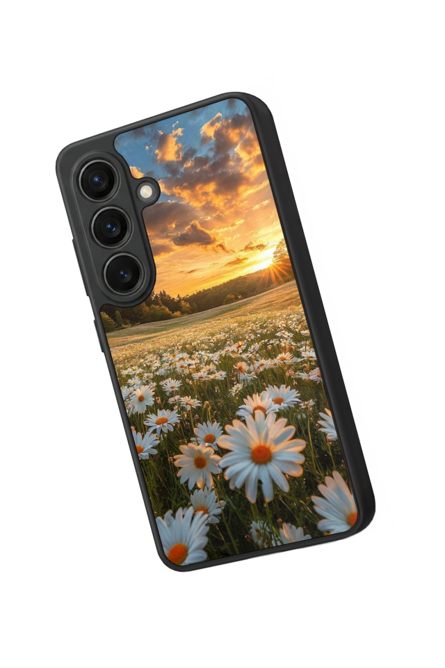 Samsung Galaxy S26 Uyumlu Cicek Tasarımlı Glossy Premium Kılıf