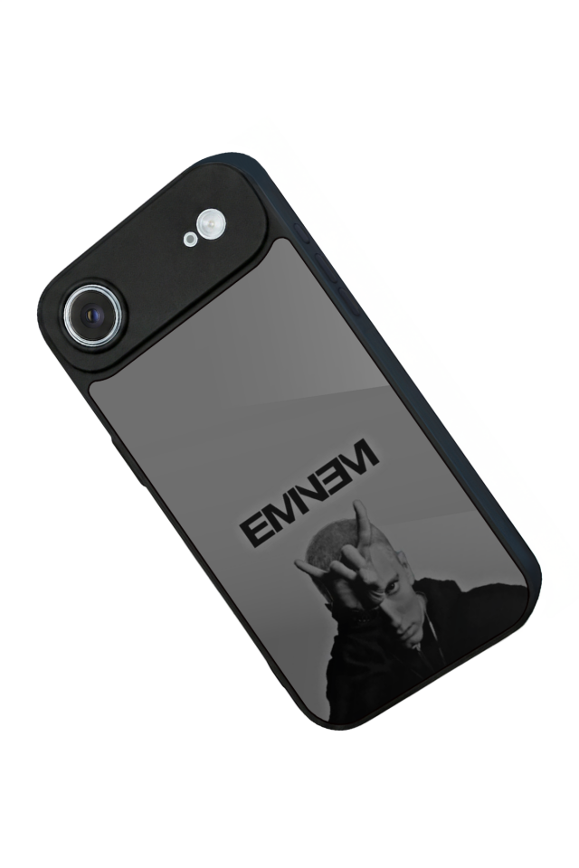iPhone 17 Air Uyumlu Eminem Tasarımlı Glossy Premium Kılıf